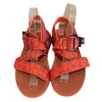 Chacos WOMEN’S Chaco Confluence red orange adjustable strap outdoor sandals Photo 3