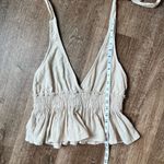 Ocean Drive Beige Beachy vibes summer inspo casual beach easy Halter Top Photo 5
