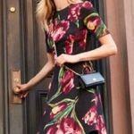 Dolce & Gabbana NWOT  tulip print wool dress Photo 0