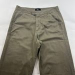 Lee LONG  Dark Taupe High Rise Straight Leg Chino Pant 10L Photo 1