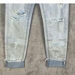One Teaspoon Jeans Size 25 Awesome Baggies Cropped Distressed Free Love NWT Blue Photo 5