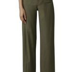 Anthropologie Maeve The Colette Full Length Wide Leg Green Pants 27 Photo 0