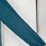 Fenini Women's Artsy Embroidered Castle Maxi Dress Teal Green Medium CottageCore Blue Photo 6