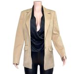 STAUD  City Single-Breasted Blazer, Camel, XS Photo 11