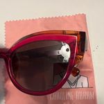 Caroline Abram Paris Thelma frames FRAMES ONLY with case $439 Pink Photo 9