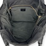 Kate Spade  | Stevie Black Nylon Patent Leather Zip Tote Shoulder Diaper Bag Photo 8