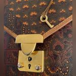 Escada vintage leather shoulder hand briefcase Photo 13