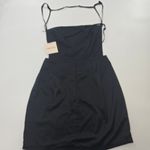 superdown  Sienna Strappy Back Dress in Black Small Photo 11