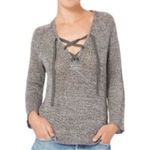 Brochu Walker  Tula Grey Linen Sweater Women's Sz. M Photo 1