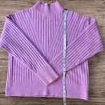 Sophie Rue Mock Neck Ribbed Sweater – Lavender – Women’s Small Photo 6