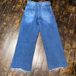 Oats New York wide leg size 12/31 luxe normcore raw hem jeans Blue Photo 5