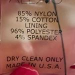 Alexis  Ivory Lace Fringe Chain Embellished Lined Swing‎ Blouse Top Size Small Photo 15