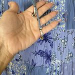 Cute Options Boho Patchwork Maxi Skirt Rayon, One Size (Approx. L/XL) Blue Photo 8