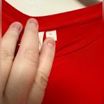 Red High Neck Tank Top Flowy Size: Medium Woman's (18) Photo 1