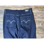 Levi's  512 Bootcut Jeans Perfectly Slimming Dark Wash Denim‎ Size 14 Stretch Photo 4