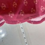 Eddie Bauer  Women's Printed Waffle Knit Long Sleeve Henley Top Red Large‎ Ikat Photo 10