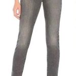 Aritzia  Levi’s women 501 Skinny Straight Jeans Charcoal Grey black stick sz 24 Photo 0
