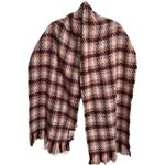 Charlie Paige  Red Pink White Fringe Scarf Soft Warm 100% Polyester NEW Tags Photo 8