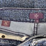 NYDJ Leopard Print Medium Wash Relaxed Fit Cropped Denim Jeans Photo 12
