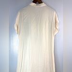 Suzanne Betro  L Short Sleeved Summer Button Down Maxi Shirt Dress Photo 6