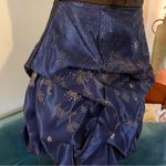 Jessica McClintock Y2K  Gunne Sax Satin Prom Formal Dress Glitter bubble Sz 3 Photo 2