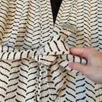 AYR Belted Jacquard Seagull Jacket Size M NWOT Photo 9