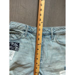 Hollister Curvy Ultra High-Rise Patchwork Vtg Relaxed Mom Short sz 1 Festival Photo 6