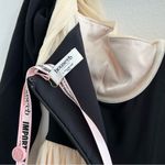 House Of CB Alana Black and Cream Long Sleeve Dress Photo 8