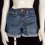 Levi's Denizen from  Blue Jean Low-Rise Midi Shorts (27) Photo 1
