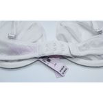 Victoria's Secret  Very Sexy Sheer Shine Unlined Low-Cut Demi Bra 32D Rhinestones Photo 5