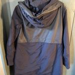 Marc Jacobs New York Blue Rain Coat, Size Medium Photo 2