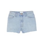 MOTHER Denim Mother x Candice Swanepoel Swooner Fray Shorts in The Angel with 100 Wings Photo 1