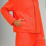 Lululemon  Rippled Full Zip Jacket Autumn Red size 6 euc Photo 4
