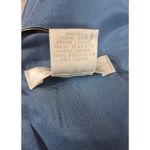 Ann Taylor 100% Silk Dress Carolina Blue Sz 8 NWOT Wide Self Belt Full Skirt Photo 5