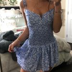 Skylar + Madison Blue Floral Dress Photo 0