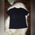 FIGS  Slim Catarina One-Pocket Scrub Top in Black Size large Photo 2