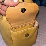 Dooney & Bourke Vintage Mustard Leather Hobo Bag Photo 8