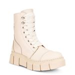 ALOHAS Can Can Leather Lace up Boot in Beige EU 36/US 6 Photo 6