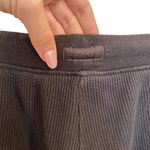 SKIMS Waffle Knit Jogger Sweatpants In Dark Chocolate Photo 8