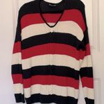 American Living  Bold  Striped Sweater Large Photo 0