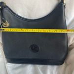 Dooney & Bourke 80’s  Vintage Pebble Leather black Shoulder Bag Photo 8