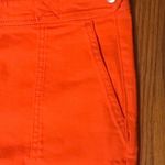 BDG Gelato Cropped Kick Flare Coral Zip-Back Jeans Photo 9