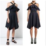 Derek Lam NEW  10 Crosby Halter Poplin Dress Photo 2