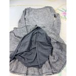 Dolan Left Coast Collection Dress Fit and Flare Long Sleeve Striped S Gray Photo 2