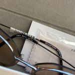 Michael Kors MK1040 PHUKET Sunglasses Gold & Silver Butterfly Frame NWT Photo 6