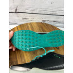 Women's ECCO Athletic Shoes Black Turquoise Size 8.5 Photo 8