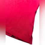 Avenue of the Stars Vintage 90s Red Black Velvet Floral Goth Witchy Cropped Top Photo 3