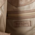 Free People  Hadley Distressed Slouchy Bag in Mineral NWT $168R Photo 4