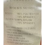 Reebok Women's Cropped 3/4 Length Green Black Legging Size M Photo 3