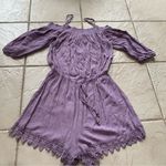 Maurice's Maurice’s purple romper Sz small Photo 0